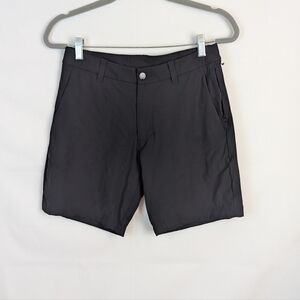Men's Lululemon Classic Fit Black Shorts 7" Sz 28